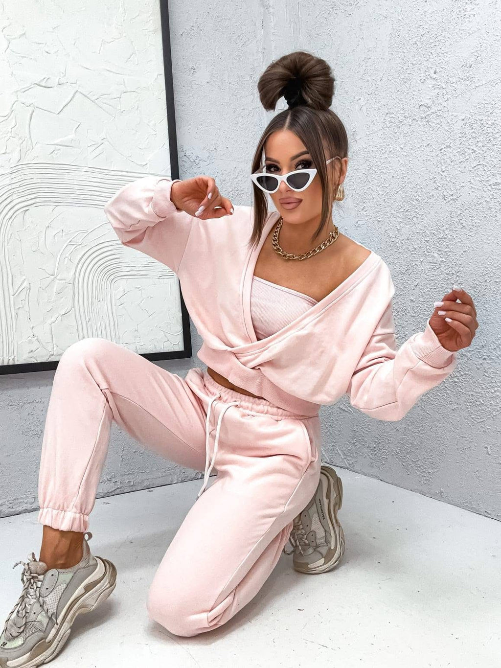 DRES PINK SNOW