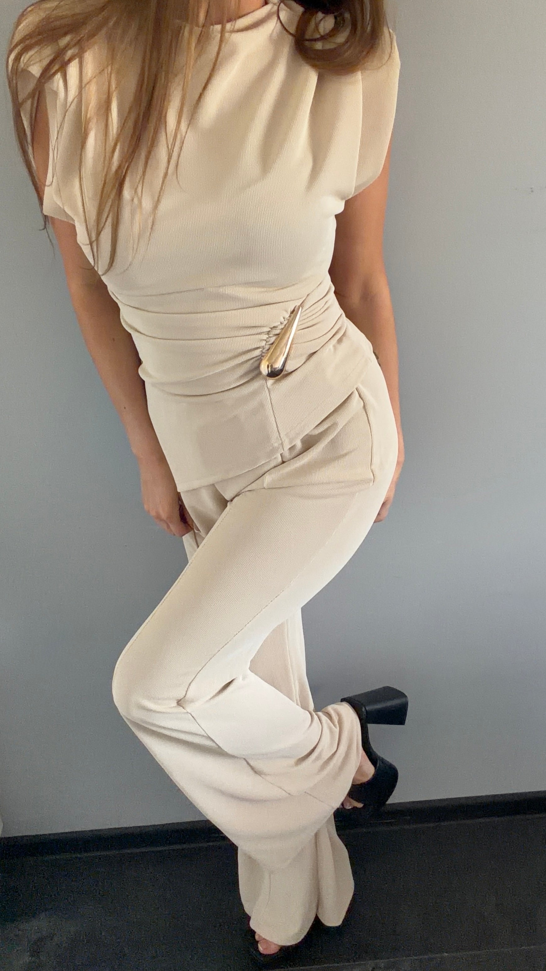 LETNI ALA'GARNITUR BEŻ