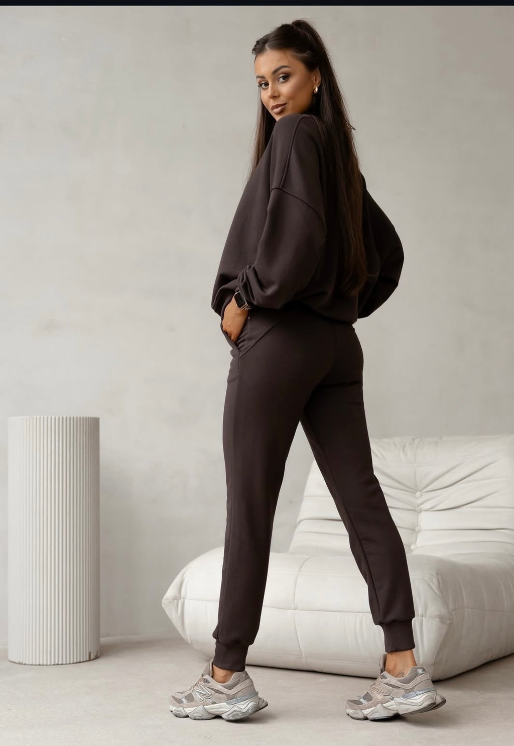 KOMPLET COMFY CZEKOLADA