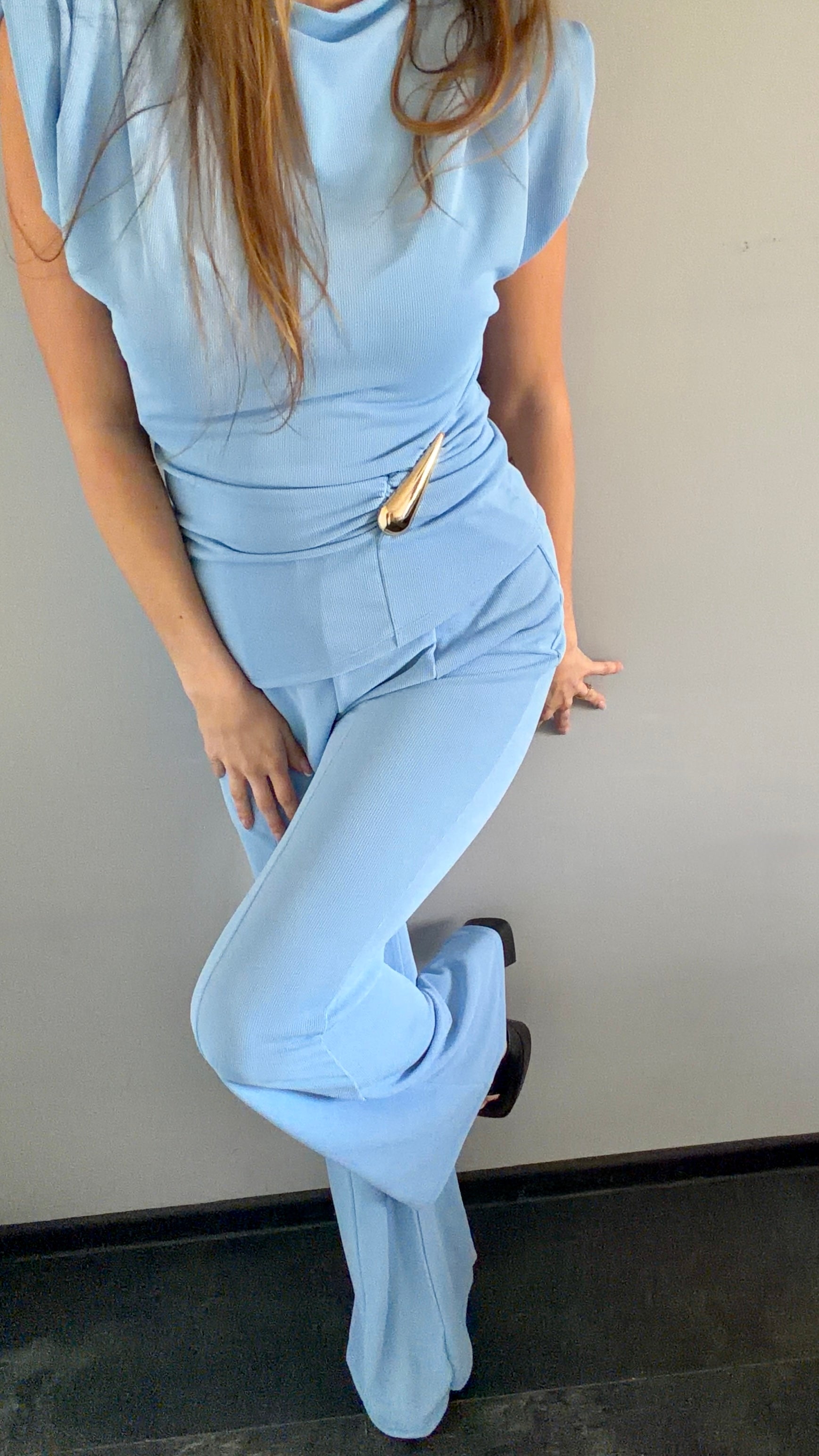 LETNI ALA'GARNITUR BABY BLUE