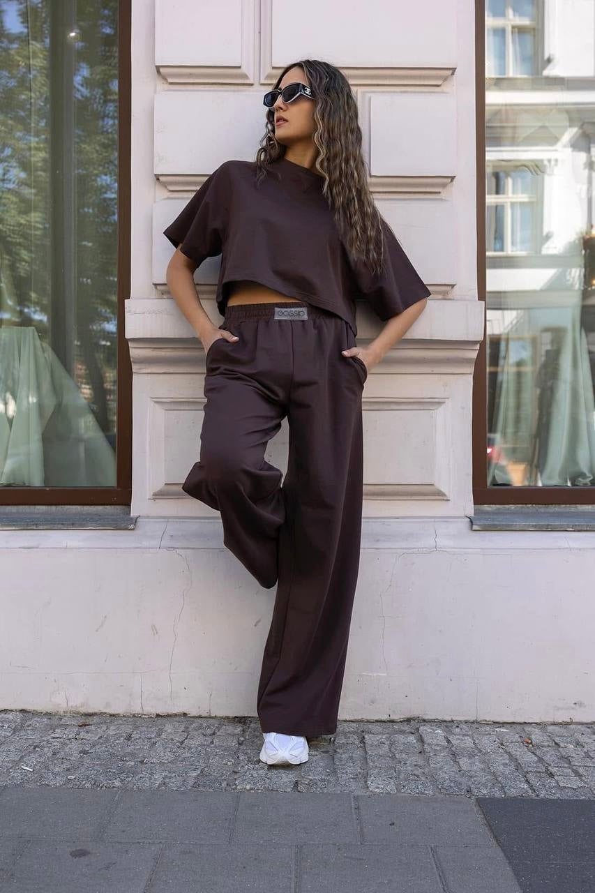 KOMPLET EMILY CZEKOLADA