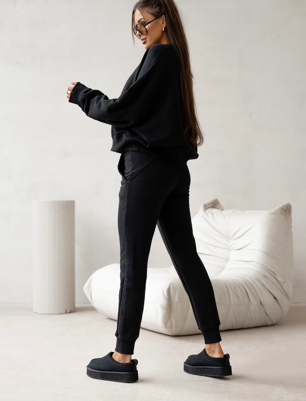 KOMPLET COMFY CZARNY